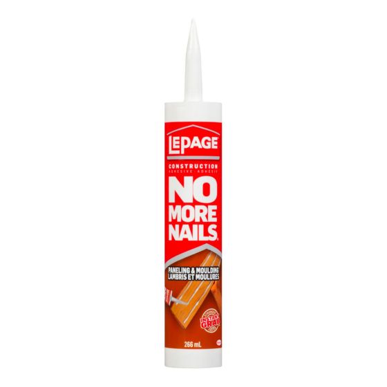 No More Nails Paneling & Moulding Construction Adhesive, 266 mL