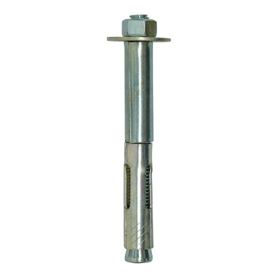 Sleeve-All Mechanical Anchors, Hex, 1/2 x 4-in, 25/Pkg