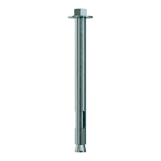 Sleeve-All Mechanical Anchors, Hex, 1/2 x 6-in, 20/Pkg