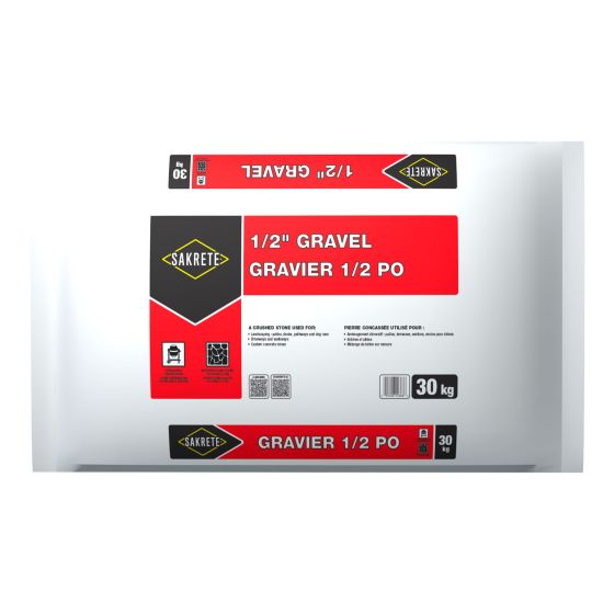 Gravier, 1/2", 30 kg