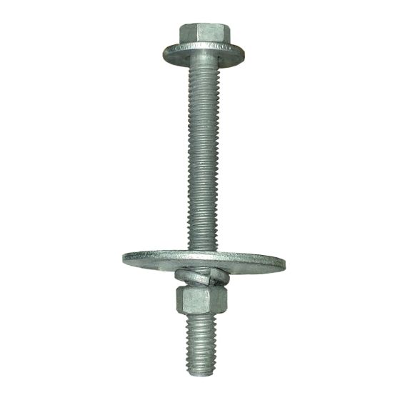 Ensemble de boulons hexagonaux avec grandes rondelles, 3/8 x 4-1/2 po, 12/pqt