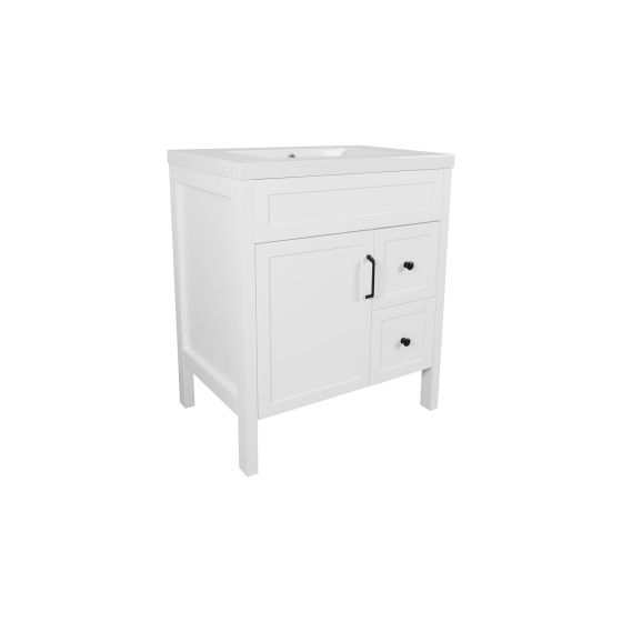 Makaly Vanity - 30" - Matte Grey Finish