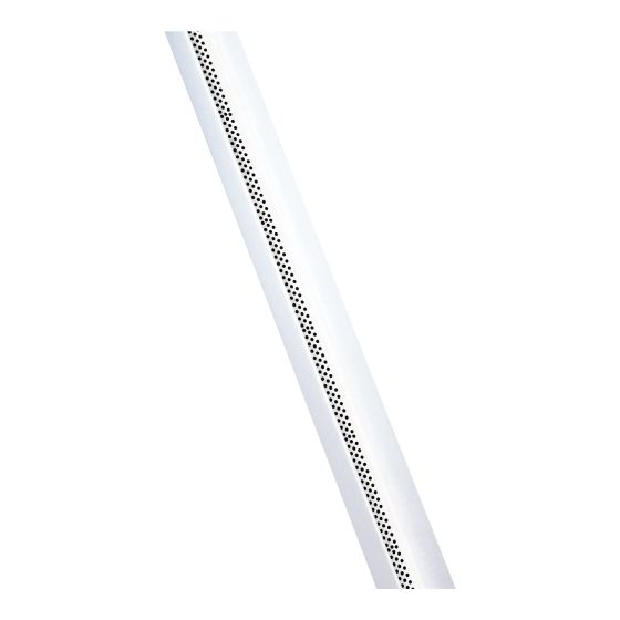Aluminum ventilated wall cap, 10 ft, white