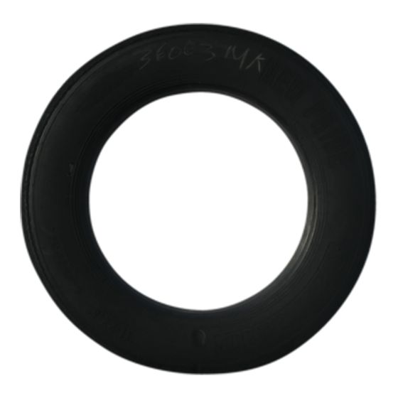 Radial Tire Sidewall – With Pins – 33" – Black