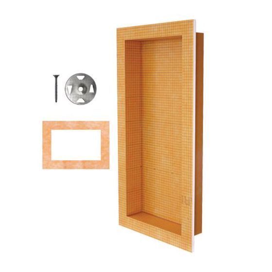 Niche de douche KERDI-BOARD-SN, étanche et préfabriquée, 12" x 28"
