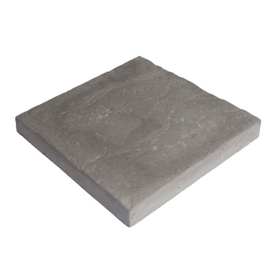 Dalle de patio Ardoise, béton, 24" x 24", gris
