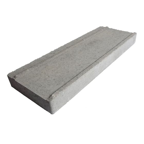 Dalle de fondation, 35,5" x 12,2" x 3,1", gris