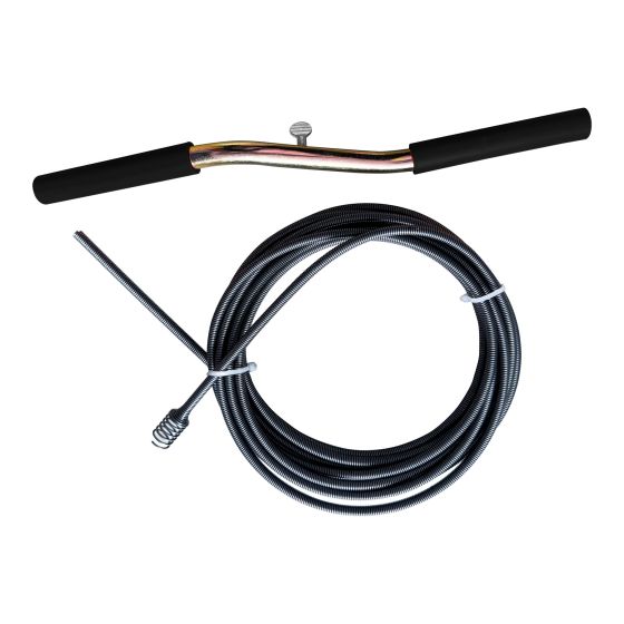 Drain Auger - 1/4" x 15' - Galvanized Handle