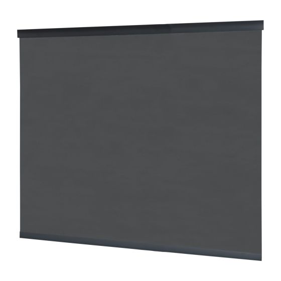 Manual Roller Curtain for Pergolas - 9.8 ft - Textilene