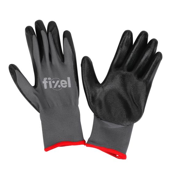 Nitrile-Coated Work Gloves - Small - 10/Pkg