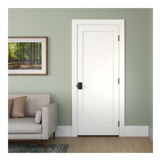 Madison Door Slab - 1-Panel - 32" x 80" - White Matte