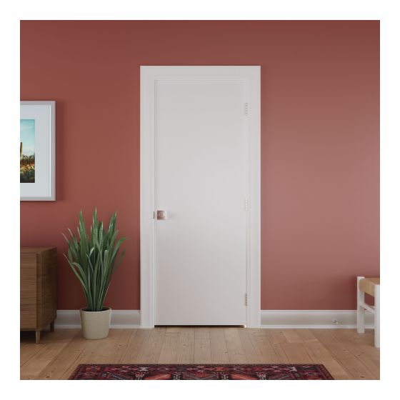 Porte intérieure unie, 32" x 80", blanc