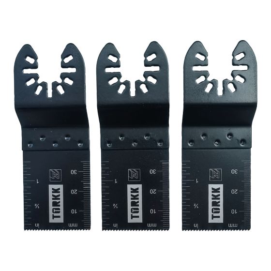 Lames bi-métal pour outil oscillant, 1 1/4", 3/pqt