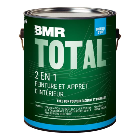 Peinture et apprêt d’intérieur 2 en 1, coquille d'œuf, 3,78 L, base 2