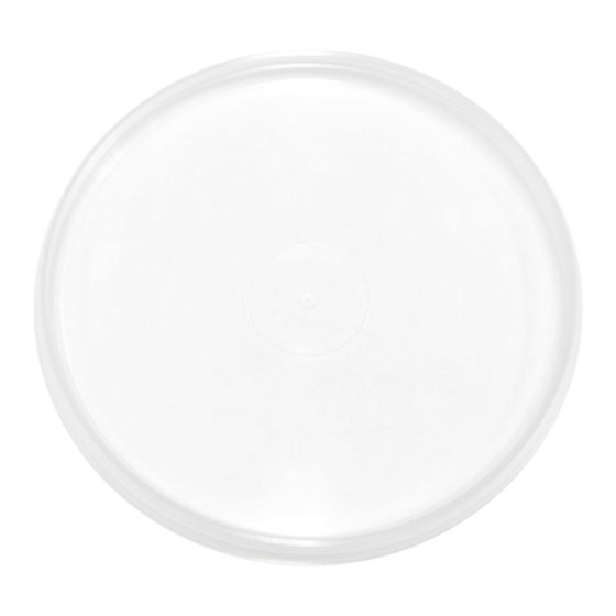 Secure Round Lid - 114 mm - Airtight - 34 oz (1L) - 250/Pkg