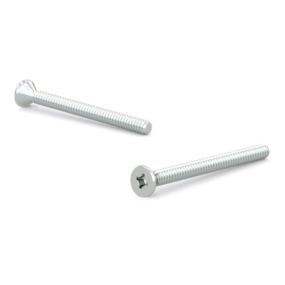 Quadrex Machine Screw - 8-32 x 3" - Type B - 100/Pkg