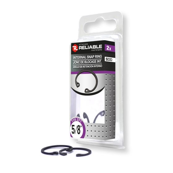 Internal Snap Rings - 5/8" - 2/Pkg