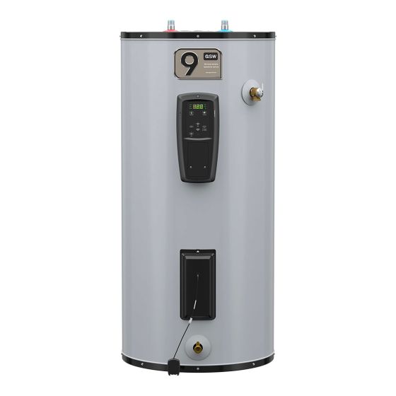 Chauffe-eau électrique connecté, 40 gallons, entrée par le haut