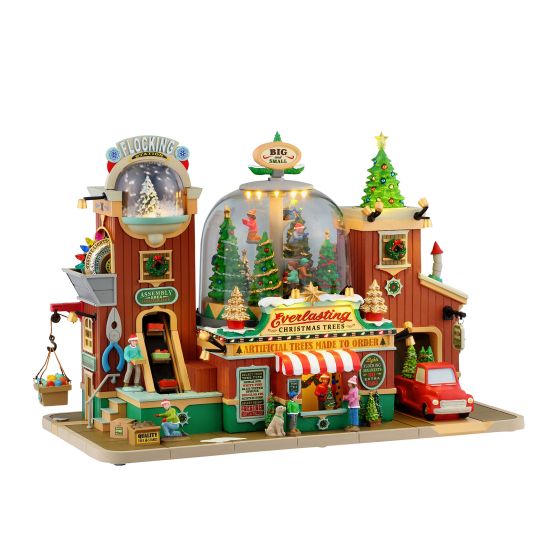 Tree Inventory Standards Pre-Lit Christmas Tree Shop - Animated Holiday Scene | BMR