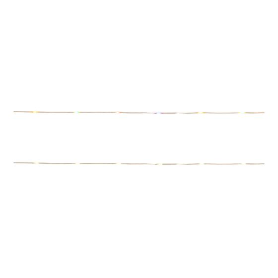LED Light Strip - Warm White & Multicolor - USB - 100 lights