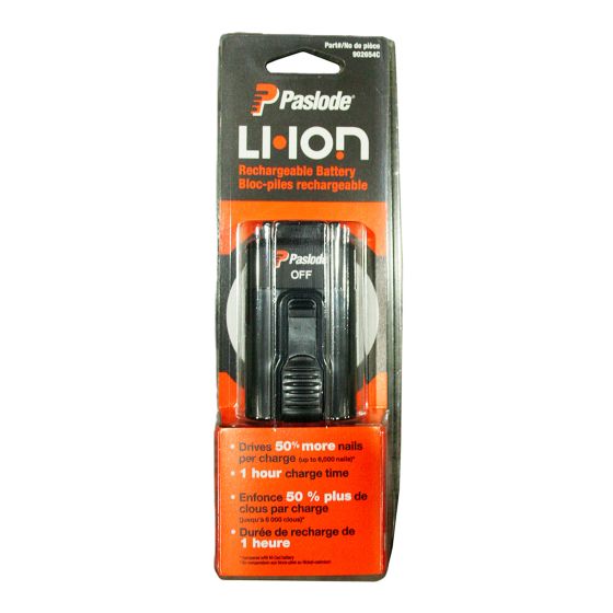Lithium-Ion Battery - Cordless Nailer - 7.4V - Rechargeable