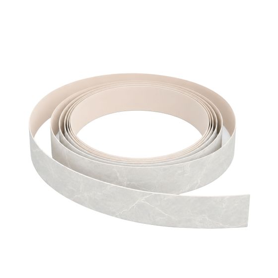 Bande de chant pour comptoir stratifié, 1,32 m,  Marbre Blanc