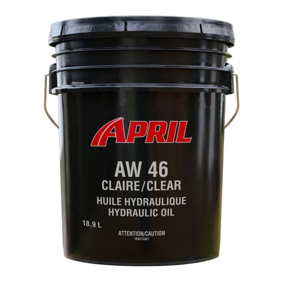 Hydraulic Oil - AW46 Grade - Anti-Wear - 18.9L