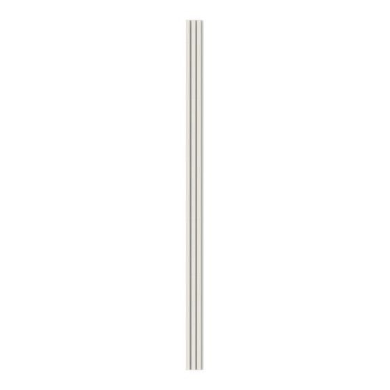 MDF Wall Panels - 5" x 95" - White Finish - 8/Pkg
