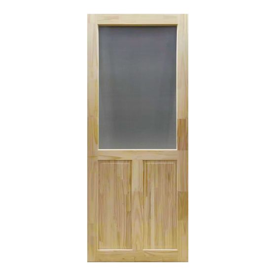 Porte moustiquaire Prestige, 33" x 81", pin naturel