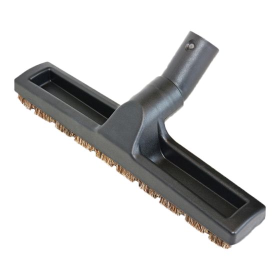 Brosse à poils naturels pour planchers de bois dur
