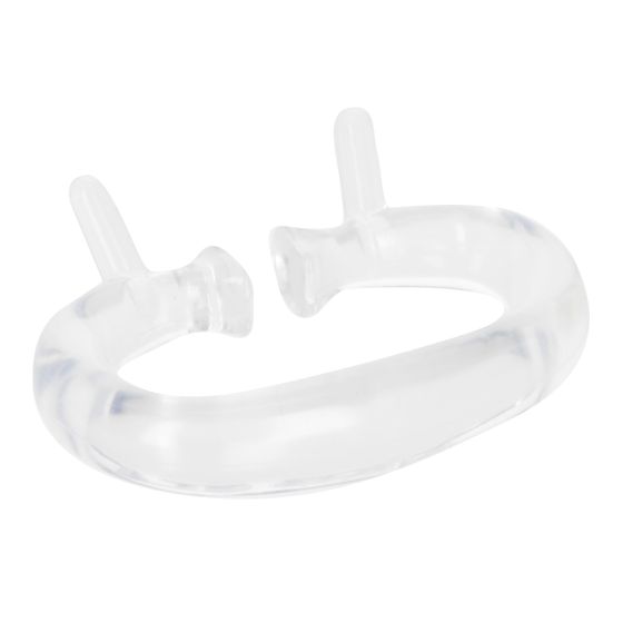 Antitéteur pour bovins, favorise l'apprentissage, transparent, 2/pqt
