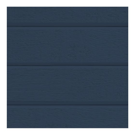 CanExel Vstyle Siding - 12" x 12' - Midnight Blue