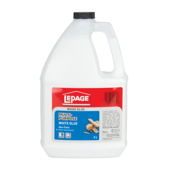 Colle à bois multi-usage, blanc, 3 l