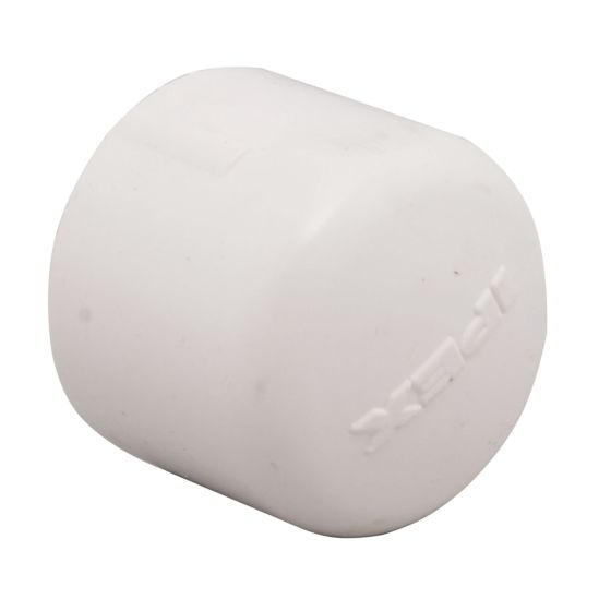 Bouchon femelle à coller, 1/2", blanc