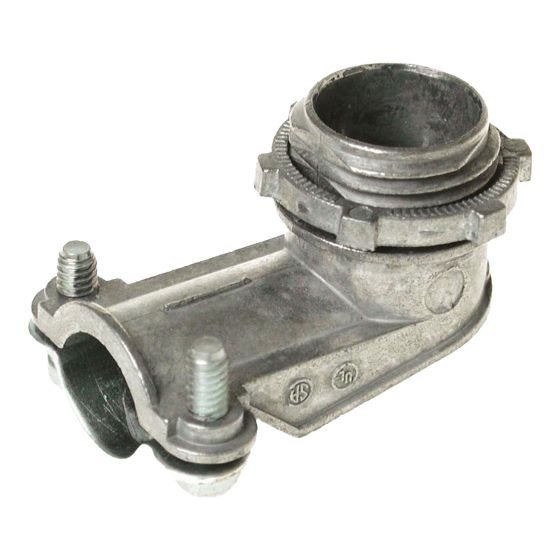 90° BX connector