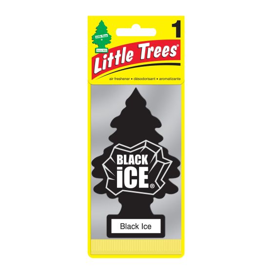 Désodorisant pour voiture LITTLE TREE, black, glace noire