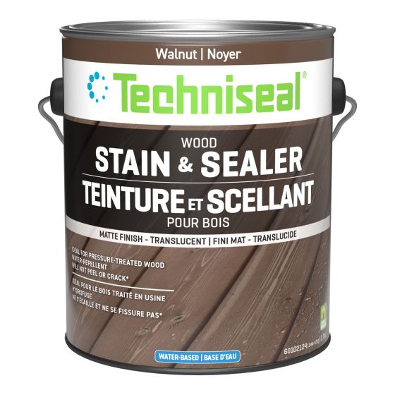 Water Based Wood Protector - Walnut - 19 m² - 3.78 l