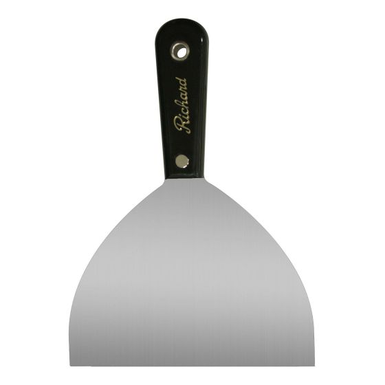Grattoir mural flexible, 6", noir
