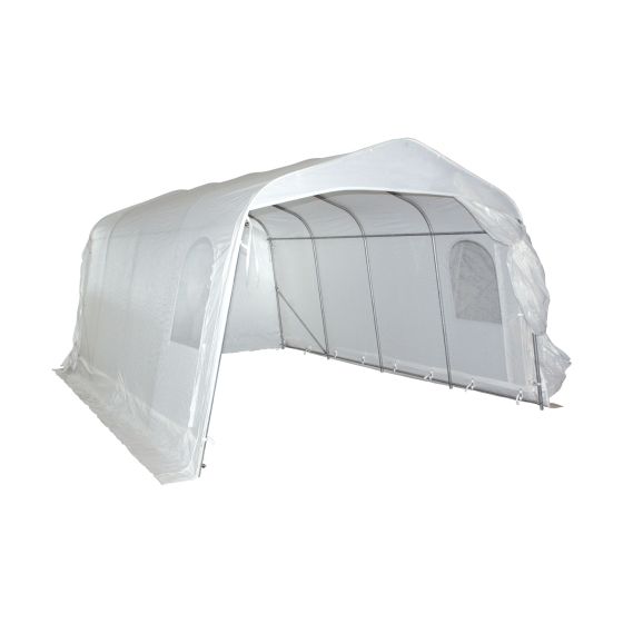 Abri d'auto simple, 11' x 16' x 7'3", 2 fenêtres et 2 portes