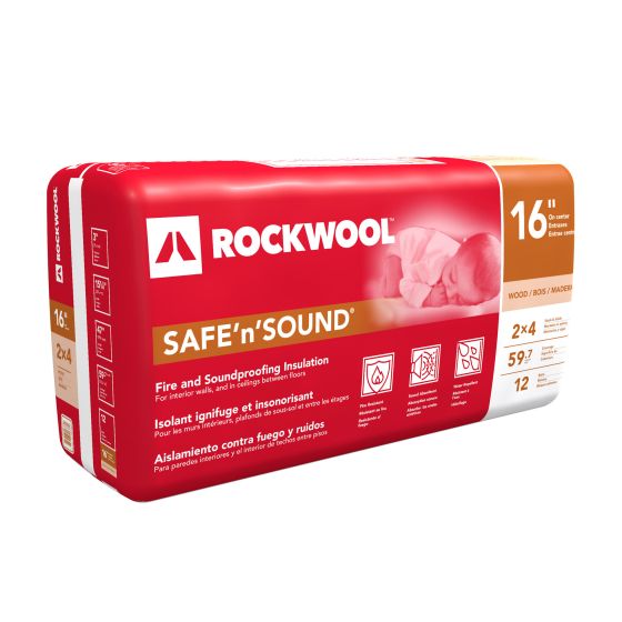 Laine insonorisante Safe&Sound, Ossature de bois