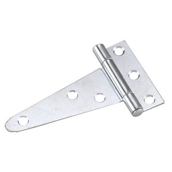 Penture en T, zinc, 3"
