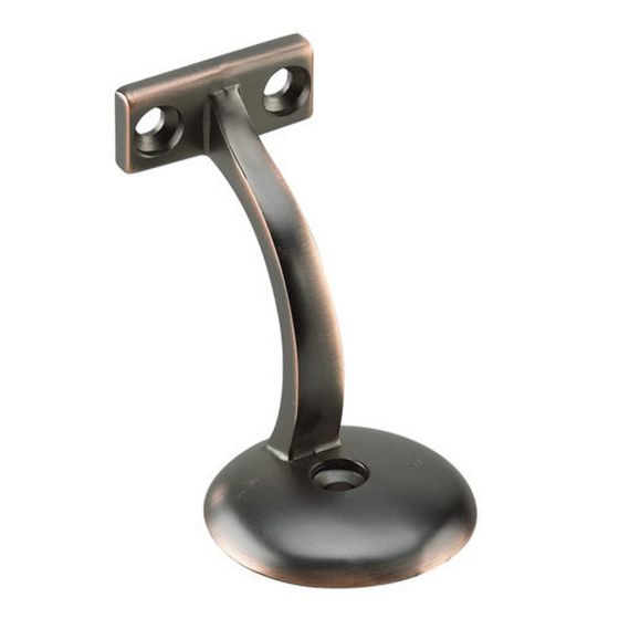 Support robuste pour main courante de 3" (76,2 mm), bronze huilé