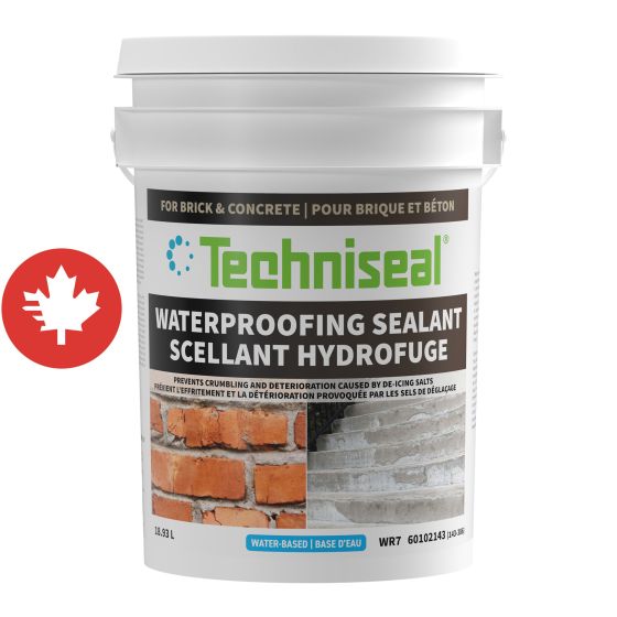 Scellant hydrofuge pour brique et béton, mat, à base d'eau, 18,93 l