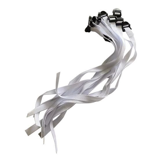 Attaches rapide pour abri d'auto, nylon, 60 cm, 10/pqt