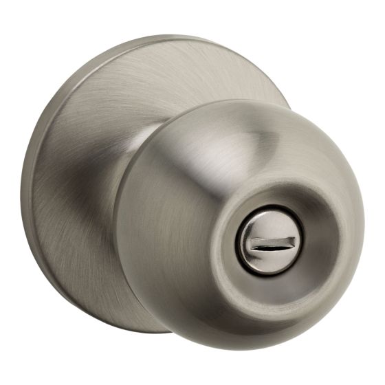 Poignée ronde, Régina, intérieur, privé, nickel satiné