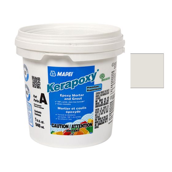 Coulis et mortier Kerapoxy, 946 ml, blanc