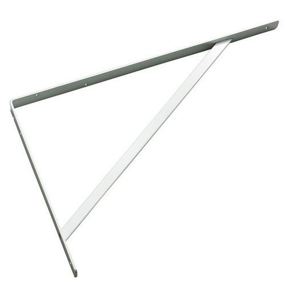 Support à tablette robuste, blanc, 22" x 14 1/4" x 1 1/5"