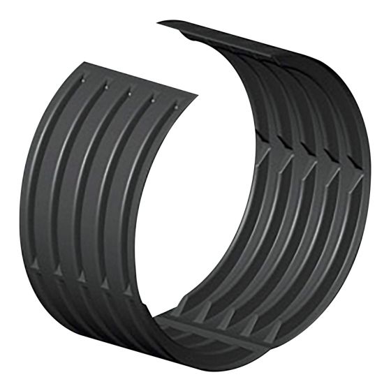 Manchon pour ponceau, 300 mm, fendu, noir