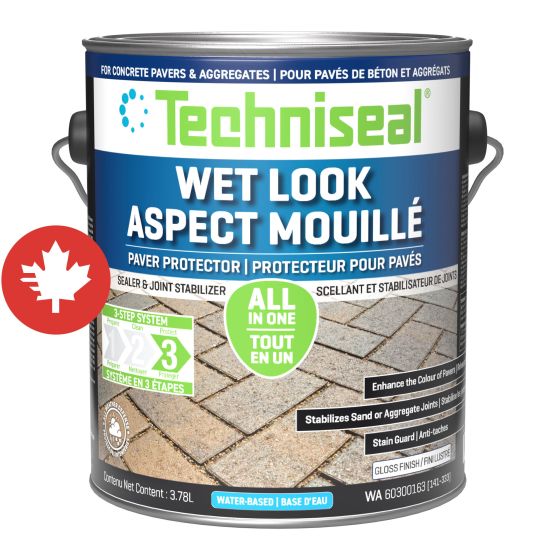 Protecteur pour pavés en béton, semi-lustré, rehausseur de couleur, 3,78 l