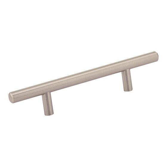 Roosevelt Contemporary Steel Pull  - Urban - Brushed Nickel - 1/Pkg - 96 mm